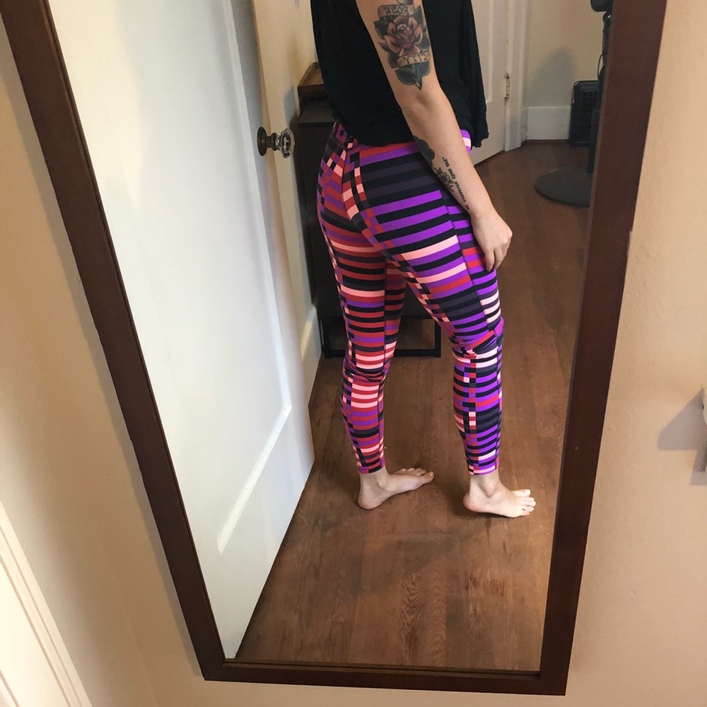 Nike Colorblock Dri-Fit Workout Tights